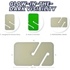 image:imageScuba Choice SCPM5G Cave Diving Line Glow in the Dark Rectangular Marker Pack 10Piece