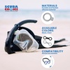 image:imageScuba Choice Scuba Diving Snorkeling Silicone Snorkel KeeperBlack