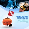 image:imageScuba Choice Spearfishing Buoy Float with Dive Flag  HighVisibility Durable 420D Nylon Cover PVC Bladder for Scuba Diving amp FreedivingBall Float