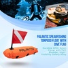 image:imageScuba Choice Spearfishing Buoy Float with Dive Flag  HighVisibility Durable 420D Nylon Cover PVC Bladder for Scuba Diving amp FreedivingTorpedo Float