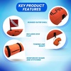 image:imageScuba Choice Spearfishing Buoy Float with Dive Flag  HighVisibility Durable 420D Nylon Cover PVC Bladder for Scuba Diving amp FreedivingTorpedo Float