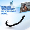 image:imageScuba Choice Spearfishing Free Dive Ultra Flexible Snorkel