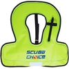 image:imageScuba Choice Youth Kids Snorkel Vest  Neon YellowBlue Safety Floatation Aid Up to 100 lbs Adjustable Fit with Name Box amp AntiRideUp Strap Easy Oral Inflator amp Secure Crotch Strap