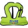 image:imageScuba Choice Youth Kids Snorkel Vest  Neon YellowBlue Safety Floatation Aid Up to 100 lbs Adjustable Fit with Name Box amp AntiRideUp Strap Easy Oral Inflator amp Secure Crotch Strap