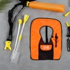 image:imageScuba ChoiceScuba Choice Adult Orange Snorkel Vest with Front Pocket amp WhistleOrange