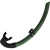image:imagePalantic Low Volume Flexible Snorkel  Freediving amp Spearfishing Snorkel with Soft Mouthpiece Streamlined Design for Minimal Drag Comfortable amp DurableGreen