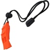 image:imageScuba Choice Scuba Diving Dive Orange Safety Dolphin Shape Whistle Loudest with Lanyard and Clip