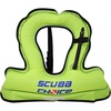 image:imageScuba Choice Youth Kids Snorkel Vest  Neon YellowBlue Safety Floatation Aid Up to 100 lbs Adjustable Fit with Name Box amp AntiRideUp Strap Easy Oral Inflator amp Secure Crotch Strap