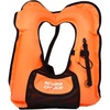 image:imageScuba ChoiceScuba Choice Adult Orange Snorkel Vest with Front Pocket amp WhistleOrange