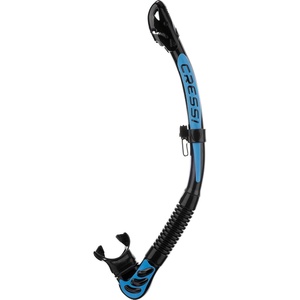 image:imageCressi Foldable Adult Dry Snorkel for Scuba Diving Snorkeling  Alpha Ultra Dry Made in ItalyBlackBlackBlue