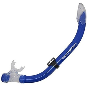 image:imageScuba Choice Comocean Youth Kids Snorkel with Silicone Purge Valve amp Clear Splash Guard  Effortless Water Clearing Comfortable amp Safe for Beginners and Experts  Perfect for Snorkeling  Blue