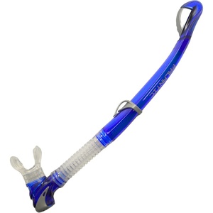 image:imageScuba Choice Scuba Diving Dive Dry Top Straight Snorkel with Purged Valve Blue