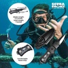 image:imageScuba Choice Compact 7 Stainless Steel Point Tip BCD Knife 420 Stainless Steel Blade Ergonomic Moulded Nylon Grip Compact for Scuba Diving Outdoor amp Survival Use