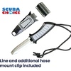 image:imageScuba Choice Diving Low Volume Blunt Tip BCD Knife Blue  Compact Safety Knife for Scuba Diving amp Snorkeling  234 Stainless Steel BladeBlack