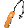 image:imageScuba Choice Foldable BCD Dive Knife with Pointed Tip Black StainlessSteel Blade  Compact Lightweight RustResistant EasytoStore Tool for Diving Snorkeling Spearfishing Safety GearOrange