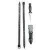 image:imageScuba Choice Titanium Talon Spearfishing Dive Knife 85 Black  Low Volume PointTip Full Tang Stainless Steel Blade with Straps Premium Modern Tool for Safety Precision amp Durability