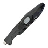 image:imageSpearfishing Dive Knife 10 Ultra Sharp 420 Stainless Steel Blade with Sheath amp 2 Straps  Quick Release Button 43 for Usage Heavy Duty Scuba Diving Tactical Tool Saltwater Resistant