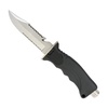 image:imageSpearfishing Dive Knife 10 Ultra Sharp 420 Stainless Steel Blade with Sheath amp 2 Straps  Quick Release Button 43 for Usage Heavy Duty Scuba Diving Tactical Tool Saltwater Resistant