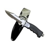 image:imageSpearfishing Dive Knife 10 Ultra Sharp 420 Stainless Steel Blade with Sheath amp 2 Straps  Quick Release Button 43 for Usage Heavy Duty Scuba Diving Tactical Tool Saltwater Resistant