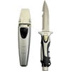 image:imageScuba Choice Titanium Spear Point Dive Knife with Sheath amp Straps  Quick Release Durable 10 Heavy Duty CorrosionResistant for Scuba Diving Snorkeling and Water Adventures