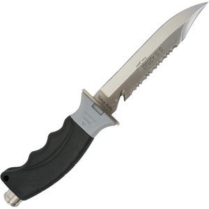 image:imageSpearfishing Heavy Duty Ultra Sharp 11 Japanese Steel Dive KnifeSilver