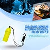 image:imageScuba Choice Cylindrical Dry Box with Clip Black  Durable 504 Long 207 Diameter Container for Diving Snorkeling amp Outdoor Use  Protect Sunglasses Phones Keys amp EssentialsYellow