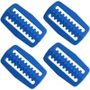 image:imageScuba Choice Scuba Diving Plastic Weight Belt Webbing Keeper Retainer 4Piece Pack Set Blue