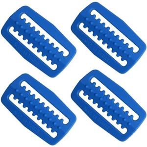image:imageScuba Choice Scuba Diving Plastic Weight Belt Webbing Keeper Retainer 4Piece Pack Set Blue