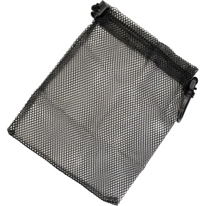 image:imageScuba Choice Storage Mesh Bag for Snorkel amp Dive Mask 9x65 Durable PolyesterNylon MultiPurpose Pouch with Clip Side Lock Snorkeling Diving Gear Accessories  Black