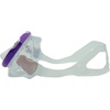 image:imageKids Snorkeling Mask amp SemiDry Snorkel Combo  Panoramic AntiFog Tempered Glass Mask amp Adjustable Silicone Fit Purple