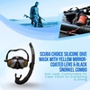 image:imageScuba Choice Coated Lens  Snorkel ComboYellowBlack