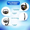 image:imageScuba Choice Coated Lens  Snorkel ComboYellowBlack