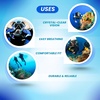 image:imageScuba Choice Coated Lens  Snorkel ComboYellowBlack