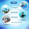 image:imageScuba Choice Snorkeling Mask and Snorkel SetBlue