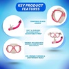 image:imageScuba Choice Snorkeling Mask and Snorkel SetPink