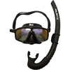 image:imageScuba Choice Coated Lens  Snorkel ComboYellowBlack