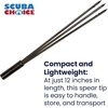 image:imageScuba Choice 12 Stainless Steel 3Prong Paralyzer Spear Tip  Replacement Pole Head for Spearfishing amp Ice Fishing 8mm Female ThreadBlack