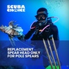 image:imageScuba Choice 12 Stainless Steel 3Prong Paralyzer Spear Tip  Replacement Pole Head for Spearfishing amp Ice Fishing 8mm Female ThreadChrome