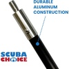image:imageScuba Choice Carbon Fiber 5 One Piece Spearfishing Pole Spear with 3 Prong Barb SS Paralyzer Tip