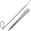 image:imageScuba Choice Carbon Fiber 5 One Piece Spearfishing Pole Spear with 3 Prong Barb SS Paralyzer Tip