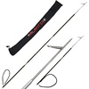 image:imageScuba Choice Carbon Fiber 7 Travel Spearfishing 3Piece Pole Spear Single Flopper Tip One Size Black