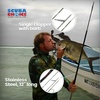 image:imageScuba Choice Carbon Fiber 7 Travel Spearfishing 3Piece Pole Spear Single Flopper Tip One Size Black