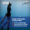 image:imageScuba Choice Carbon Fiber 7 Travel Spearfishing 3Piece Pole Spear Single Flopper Tip One Size Black