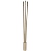 image:imageScuba Choice 12 Stainless Steel 3Prong Paralyzer Spear Tip  Replacement Pole Head for Spearfishing amp Ice Fishing 8mm Female ThreadChrome