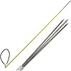 image:imageScuba Choice 5 OnePiece Fiberglass Spearfishing Pole with 12 Stainless Steel 3Prong Paralyzer Tip amp Rubber Sling  Durable Ice and Winter Fishing Spear Fishing and ColdWater Diving