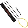 image:imageScuba Choice Carbon Fiber 5 2Piece Travel Pole Spear Set  Includes 3Prong Stainless Steel Tip Yellow Rubber Sling amp Travel Bag  Lightweight Ice Fishing amp Spearfishing Gear
