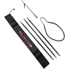 image:imageScuba Choice Carbon Fiber 7 Travel Spearfishing 3Piece Pole Spear Single Flopper Tip One Size Black