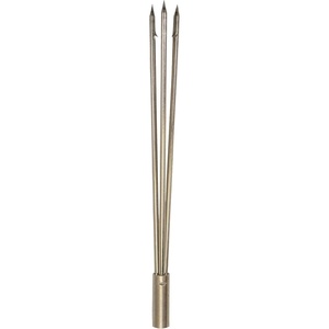 image:imageScuba Choice 12 Stainless Steel 3Prong Paralyzer Spear Tip  Replacement Pole Head for Spearfishing amp Ice Fishing 8mm Female ThreadChrome