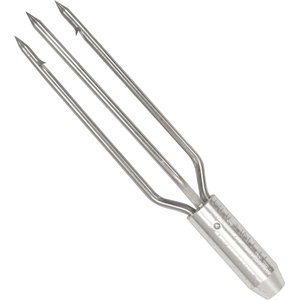 image:imageScuba Choice Lionfish Pole Spear Tip 3Prong Paralyzer Head with Barbs 6 Stainless Steel Replacement Spearfishing Tip 8mm Female Thread for Spearfishing amp Ice Fishing Precision