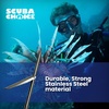 image:imageScuba Choice 12 Stainless Steel Pole Spear Tip 8mm Female Single Barb Head  Durable Replacement Spearfishing Tip for Cold Water amp Ice Fishing Thread Diameter 142mm line 125mm
